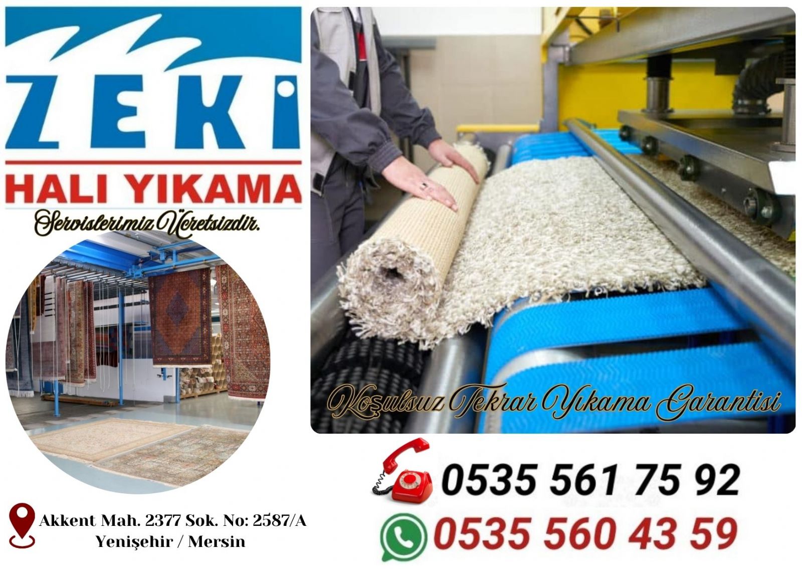 Yenişehir Halı Yıkama Fiyatları